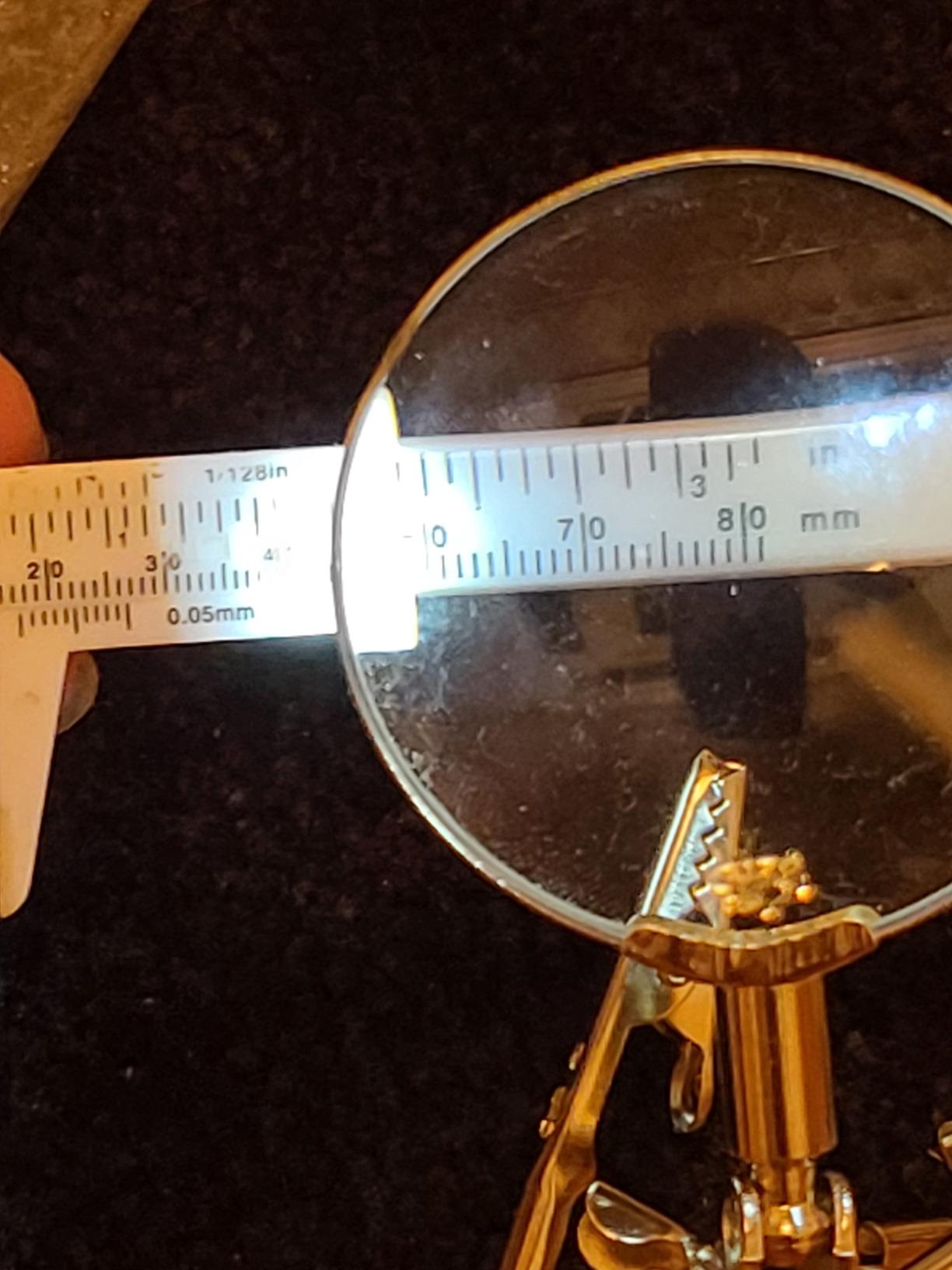 RamPro - Helping Hand Magnifier Glass Stand - Magnifying Lens, Perfect for Soldering, Crafting & Inspecting Micro Objects customer photo 2