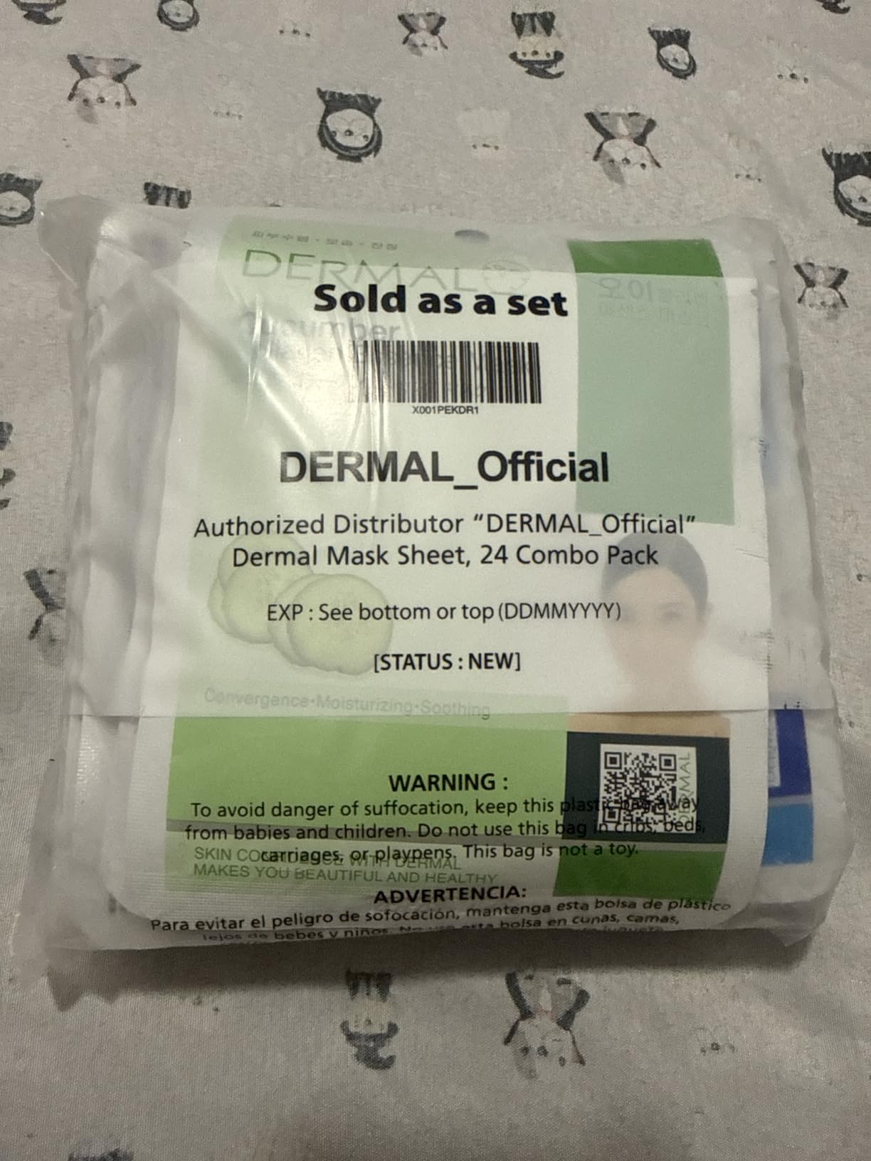 DERMAL Korean Sheet Mask Variety Pack, 24 Unique Collagen Essence Masks customer photo 1