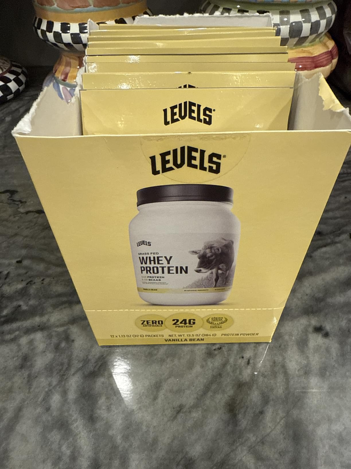 Levels Whey Protein Powder, No Artificial Ingredients, Vanilla Bean, 5LB customer photo 2
