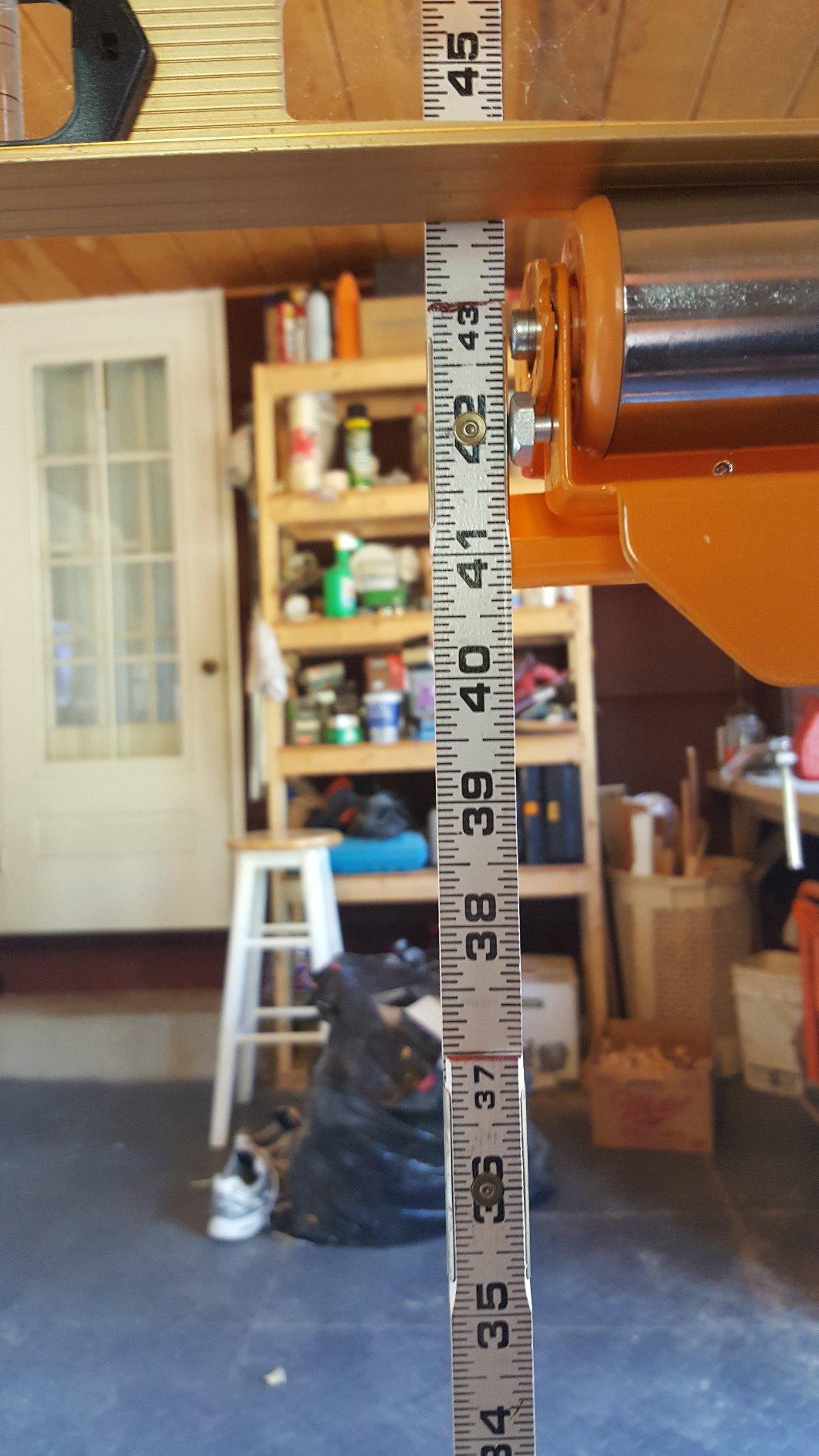 BORA PM-5093 Roller Stand for Table Saw - Adjustable Ball Bearing Support customer photo 1