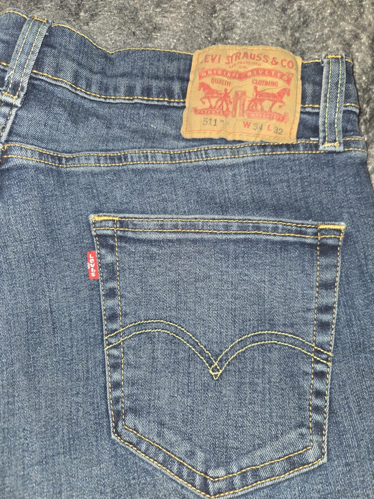 Levi's Men's 511 Slim Fit Jeans customer photo 2