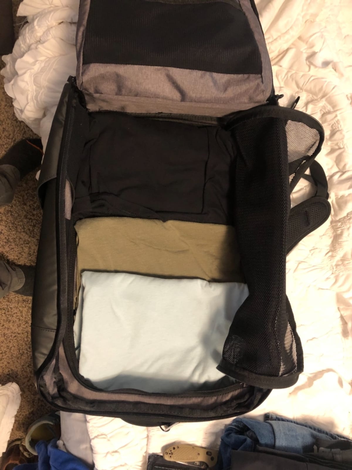 NOMATIC 20L Travel Pack - Travel Backpack For Men and Women - Black customer photo 1