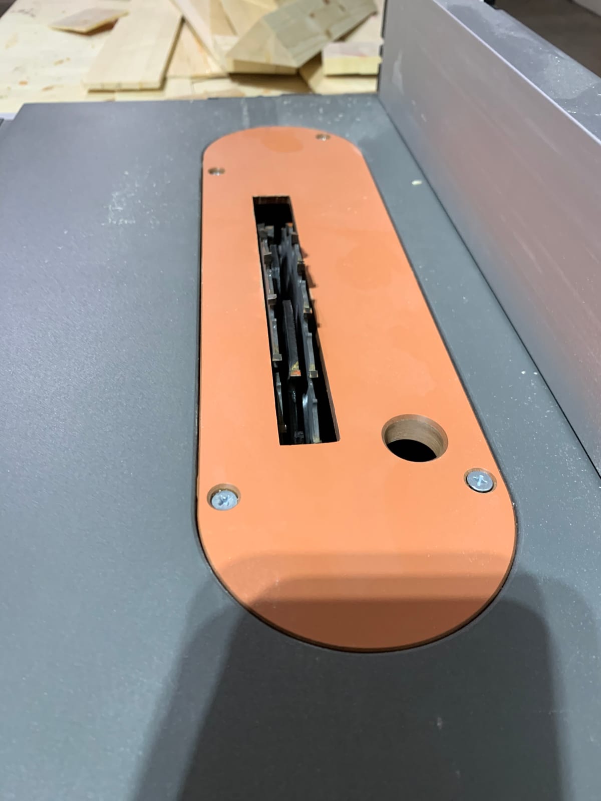 Leecraft DW-3 Zero-Clearance Dado Table Saw Insert for Dewalt Saws (Colors May Vary) customer photo 2