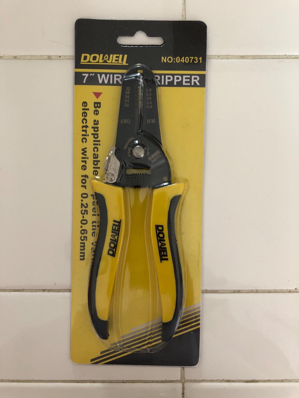 DOWELL Wire Stripper, 22-30 AWG Wire Cutter, Stripping Tool customer photo 1