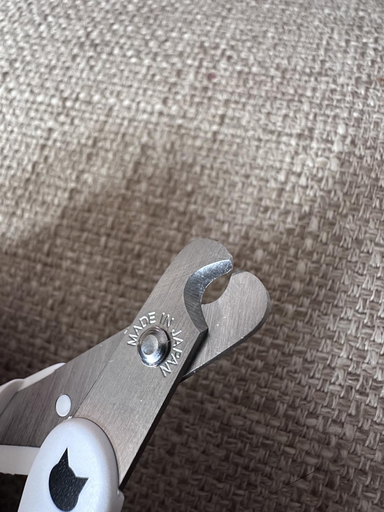 Necoichi Purrcision Stainless Steel Cat Nail Clipper, Made in Japan (White) customer photo 2