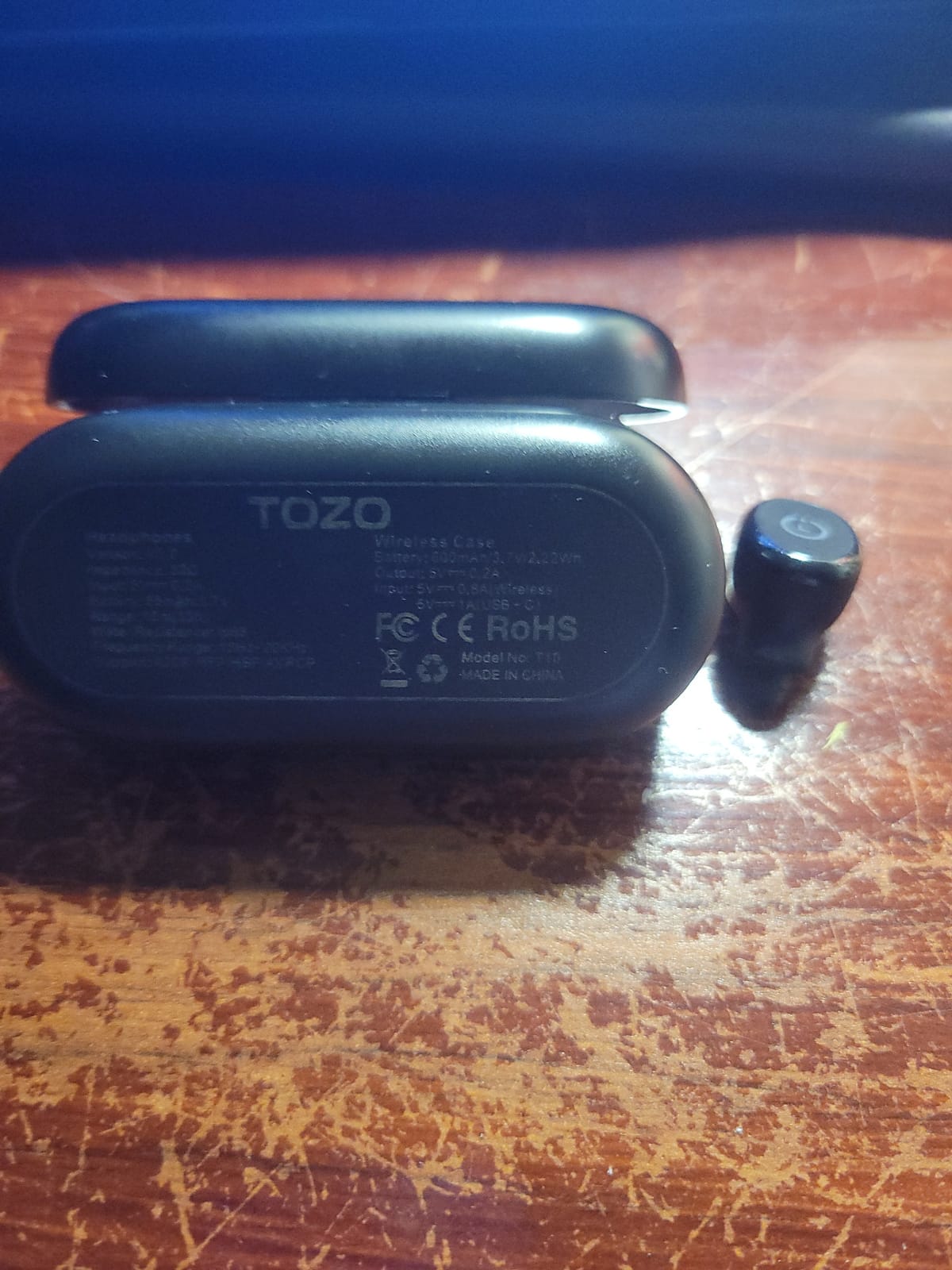 TOZO T10 Wireless Earbuds Powerful Bass Stereo Wireless Charging, APP, IPX8 customer photo 2