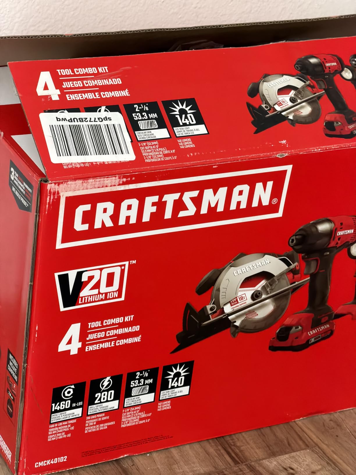 CRAFTSMAN CMCK401D2AM Kit customer photo 1