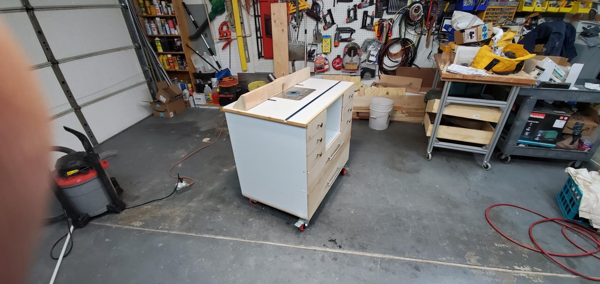 Rockler Pro Lift Router Lift with Large Router Plate customer photo 1