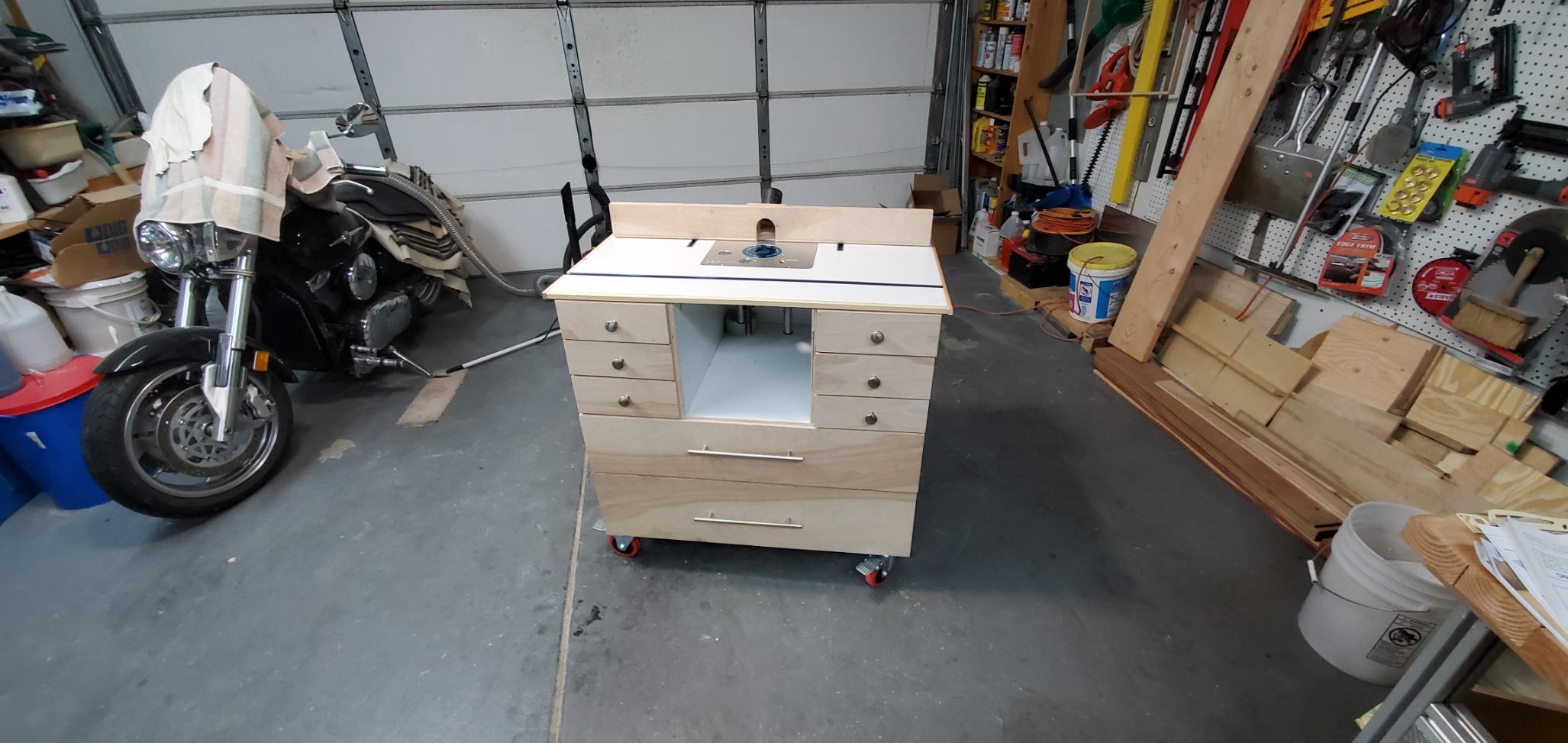 Rockler Pro Lift Router Lift with Large Router Plate customer photo 2