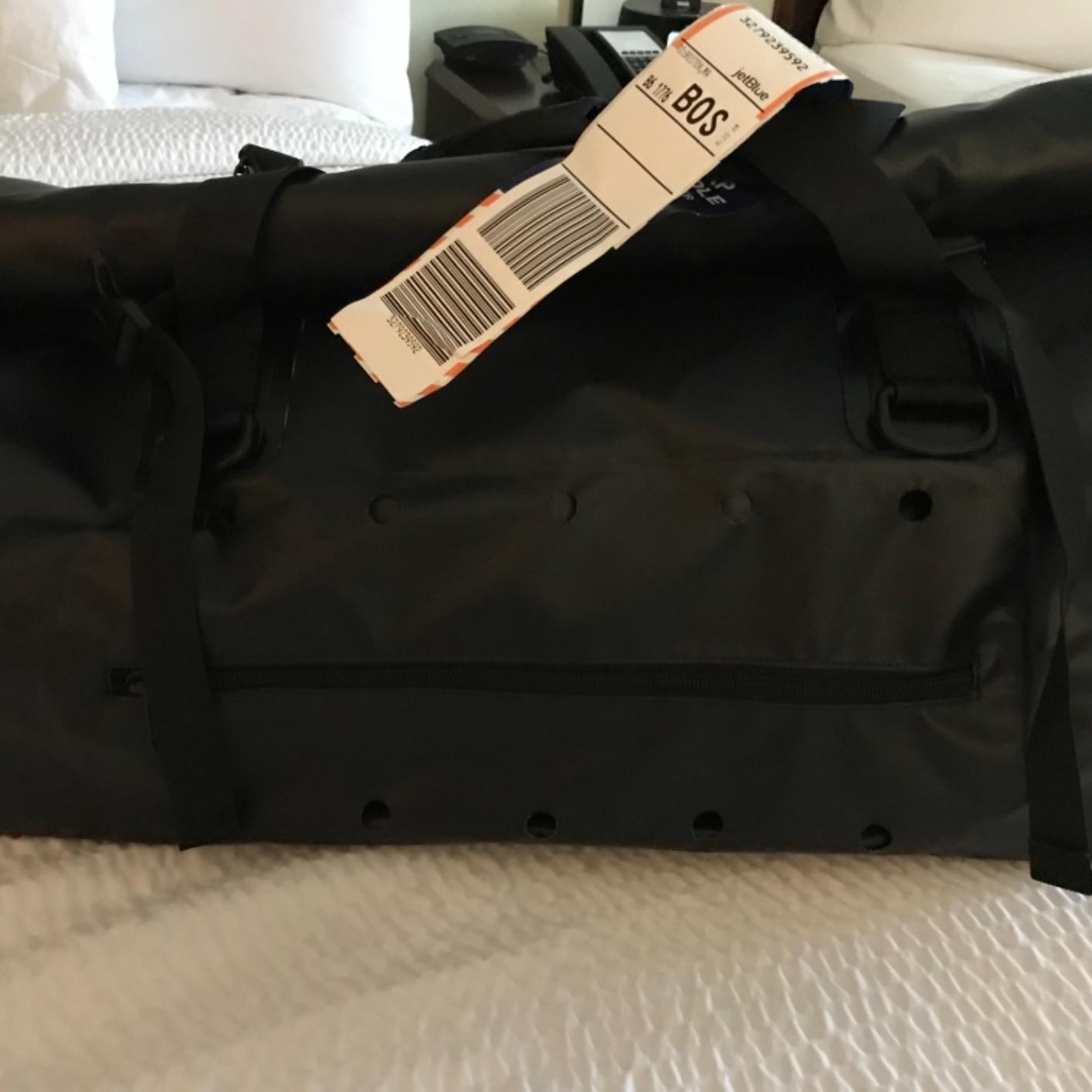 Gonex Waterproof Duffel Bag, 40L/60L/80L Roll-Top Travel Kayaking Dry Bag customer photo 1