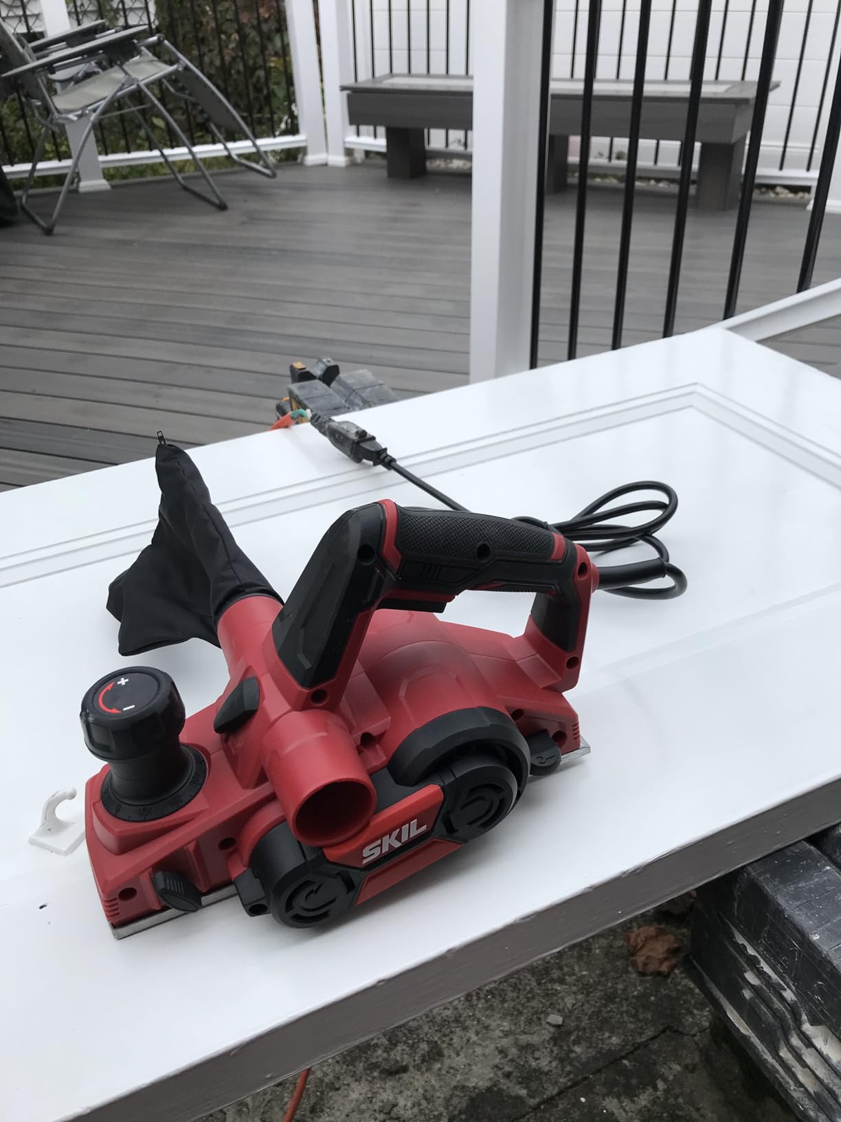 SKIL 6.5 AMP Electric 3-1/4 Inch Corded Planer - PL201201 customer photo 2