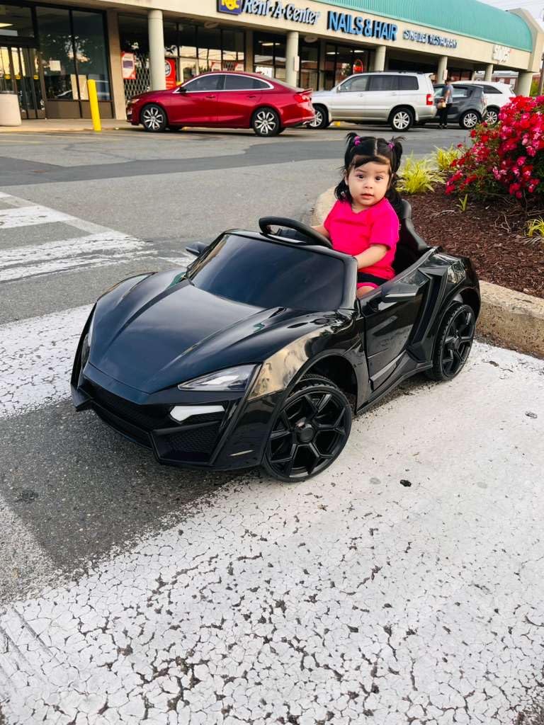 Costzon Ride on Car, 12V Battery Powered Electric Vehicle w/Manual & Remote Control Modes, LED Lights, Horn, Music, MP3, USB, TF, 3 Speeds, Spring Suspension, Ride on Toy for Boys & Girls (Pink) customer photo 1