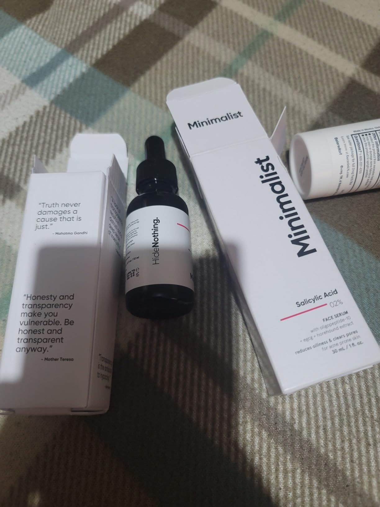 Minimalist Salicylic Acid 2% Serum For Blackheads, Whiteheads & Open Pores | Reduces Excess Oil & Bumpy Texture | BHA Liquid Exfoliant for Oily & Acne Prone Skin | For Women & Men | 1 Fl Oz/30ml customer photo 2
