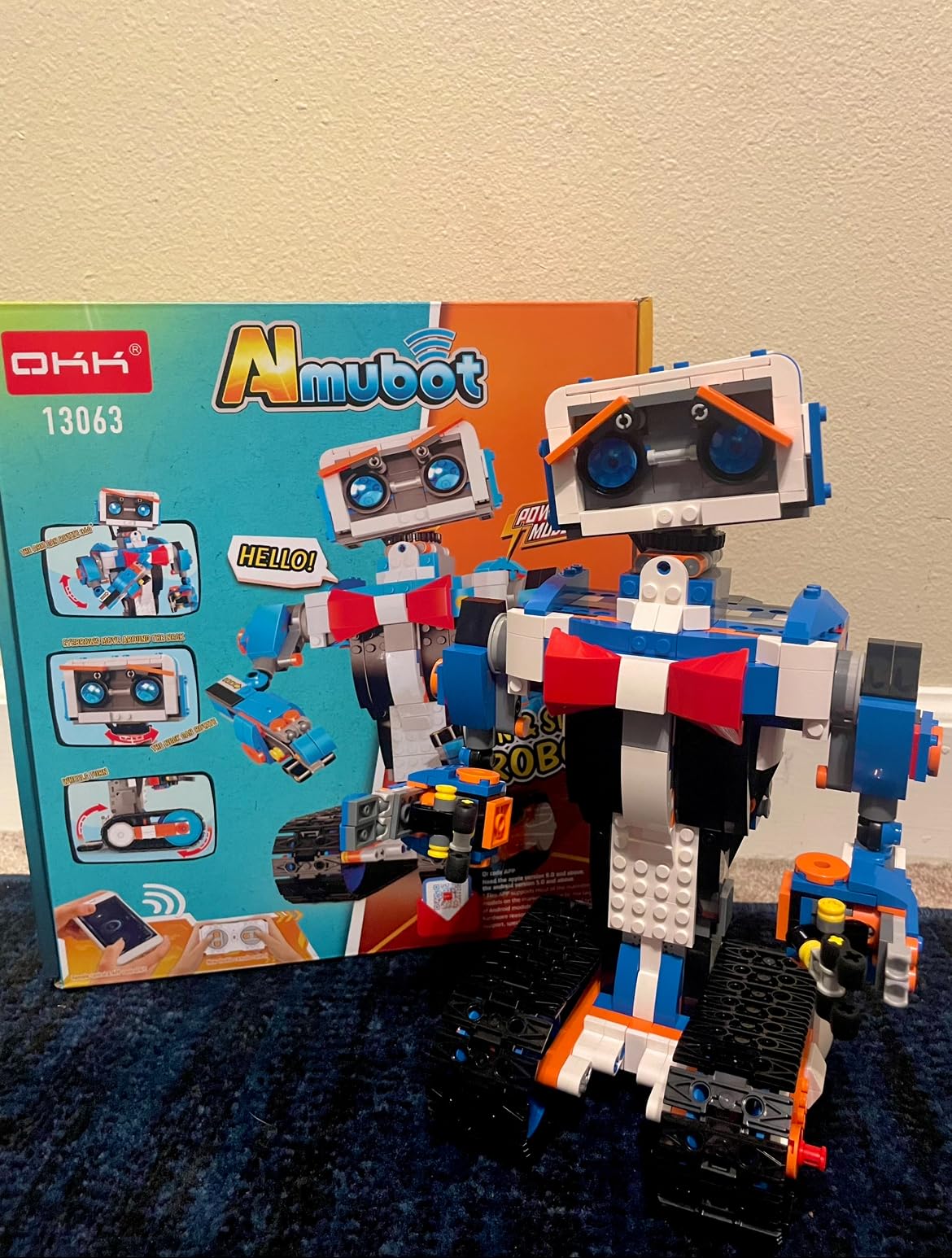 okk Robot Building Kit for Kids Ages 6-12, Remote Control STEM Coding Toy customer photo 2