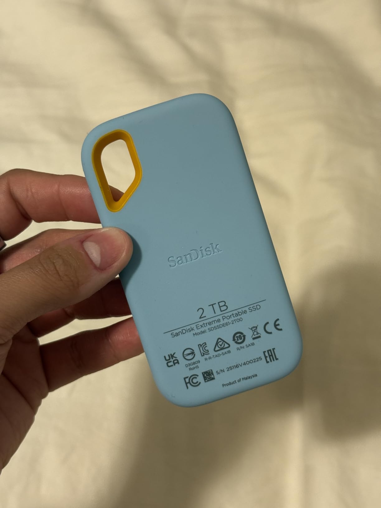 SanDisk Extreme 2TB customer photo 1