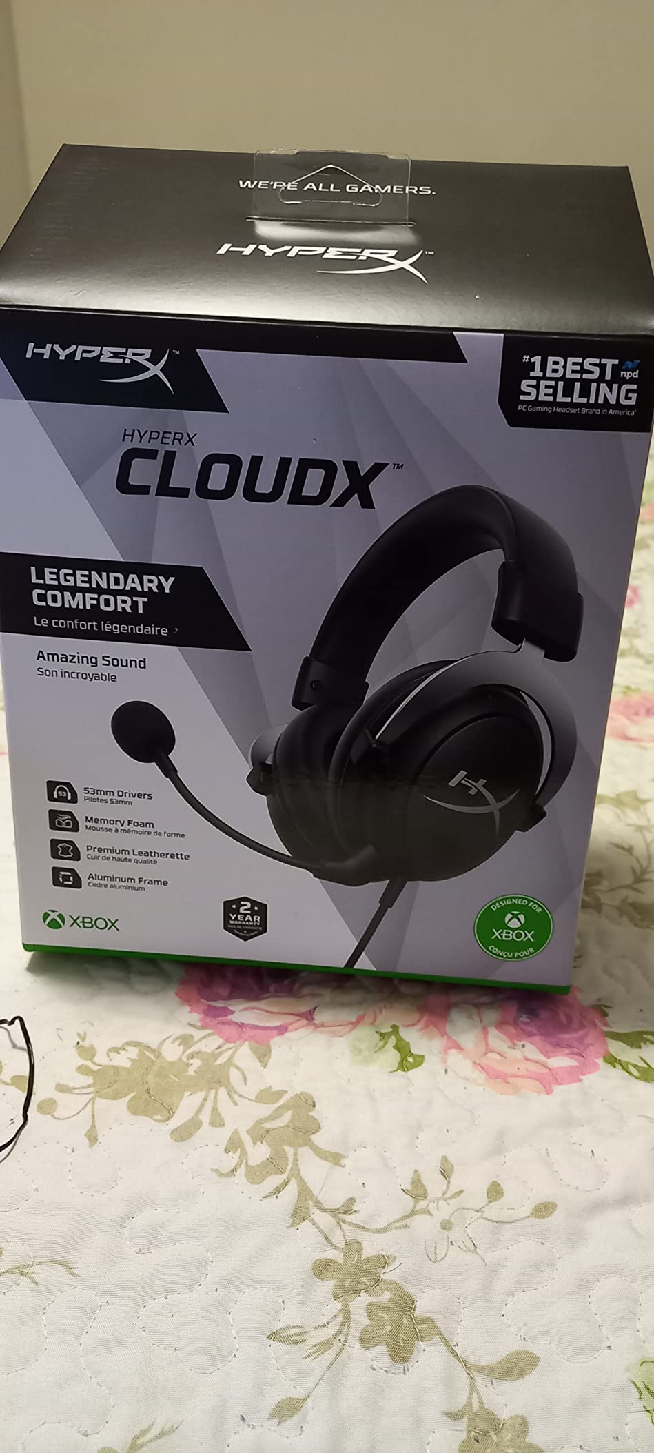 HyperX CloudX customer photo 2