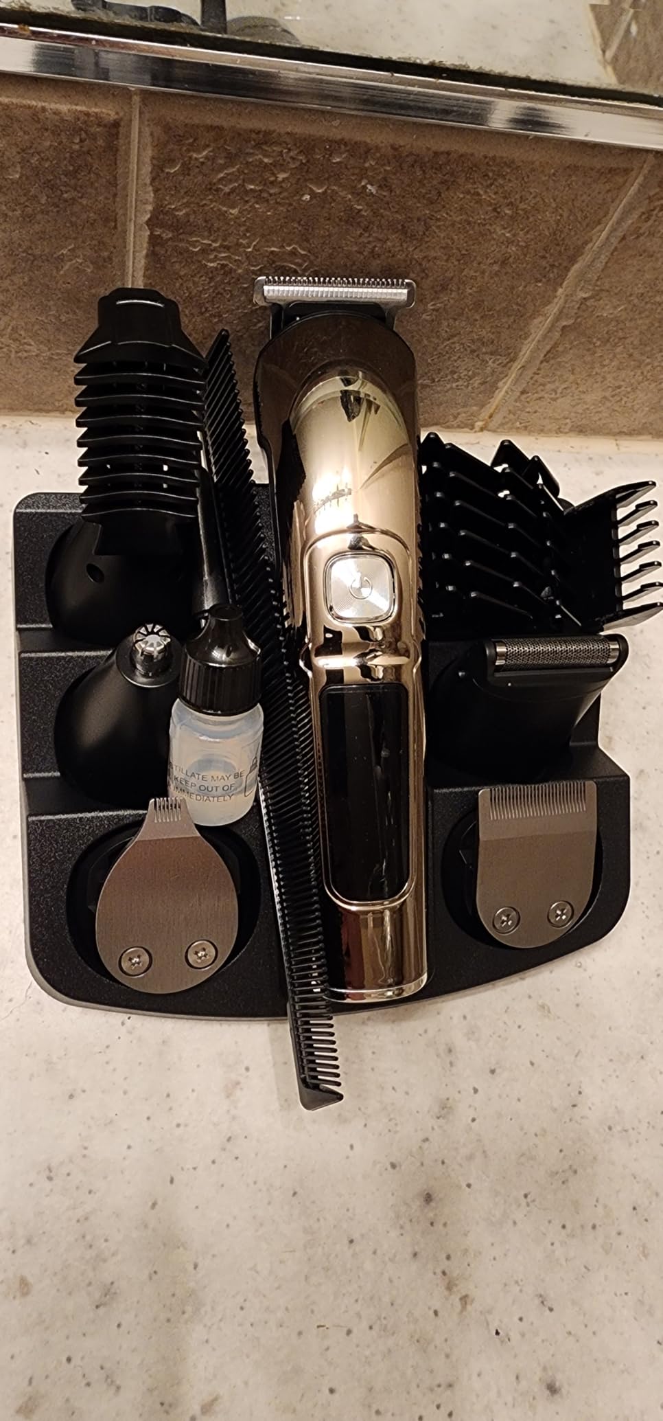 Ufree Beard Trimmer for Men, Waterproof Electric Razor, Grooming Kit customer photo 1