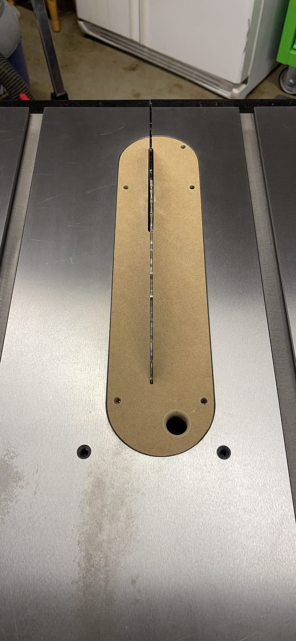 Zero Clearance Table Saw Inserts w/DADO - Delta Compatible - 36-725, 36-725T2, 36-5152, 36-5000, 36-5000T2 Table Saws (3-Pack) customer photo 1