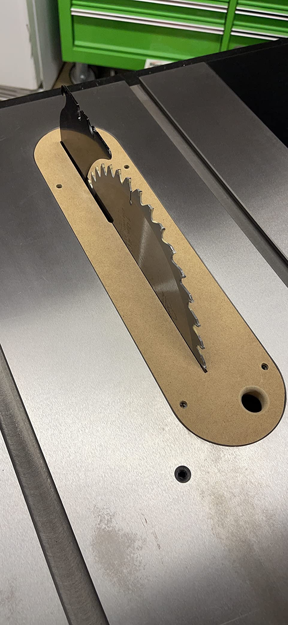 Zero Clearance Table Saw Inserts w/DADO - Delta Compatible - 36-725, 36-725T2, 36-5152, 36-5000, 36-5000T2 Table Saws (3-Pack) customer photo 2