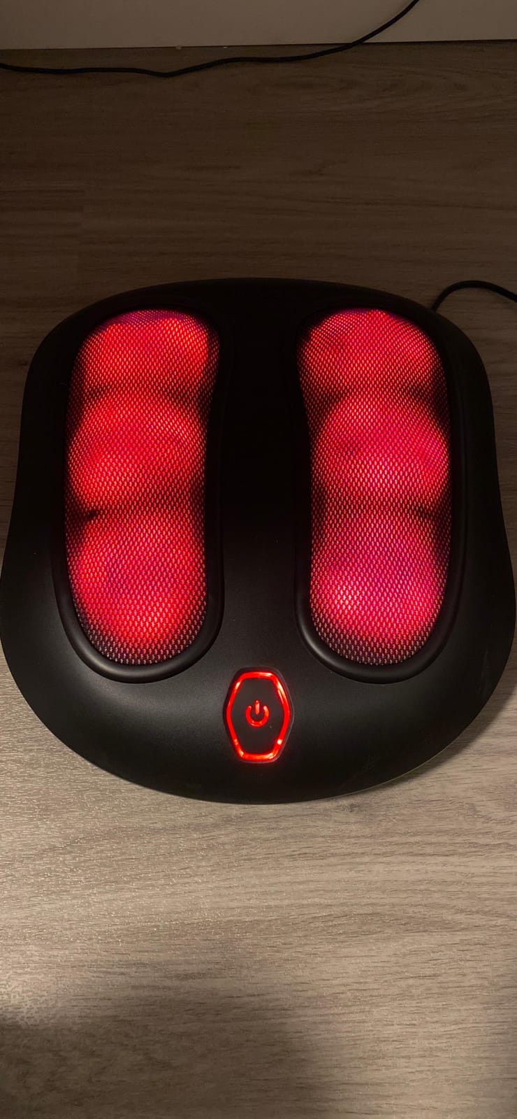 Nekteck Shiatsu Foot Massager with Heat for Neuropathy, Plantar Fasciitis customer photo 1