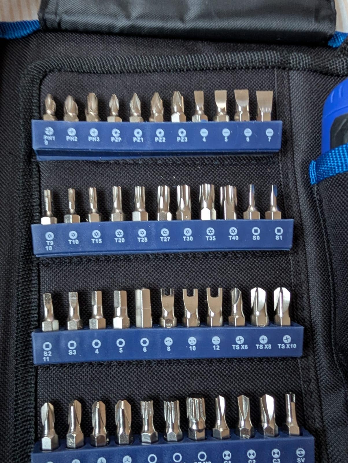STREBITO 191-Piece Multi-Bit Screwdriver, Precision Screwdriver Set(Blue) customer photo 2