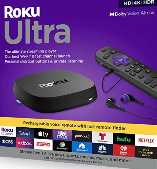 Roku Express 4K+ 2021 Streaming Media Player HD/4K/HDR (Renewed) customer photo 1