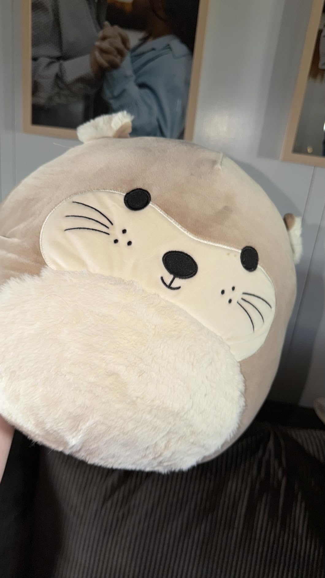 Squishmallows 14-Inch Light Brown Otter with Fuzzy Ears Plush - Add RIE to Your Squad, Ultrasoft Stuffed Animal Large Plush Toy, Official Kelly Toy Plush customer photo 1