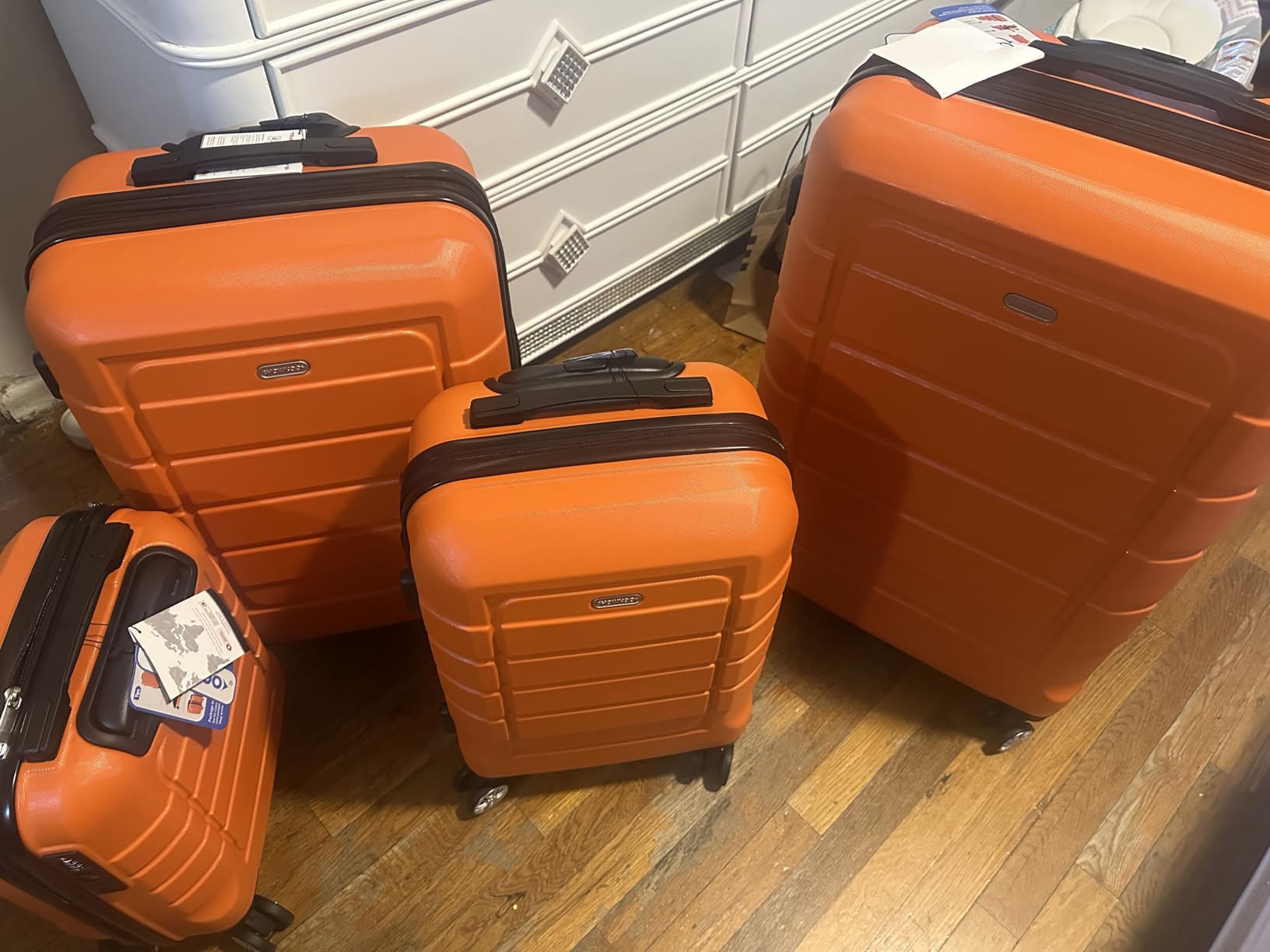 SHOWKOO G-Series Luggage set 4pcs, 100% PC Durable Hardshell Suitcase customer photo 1