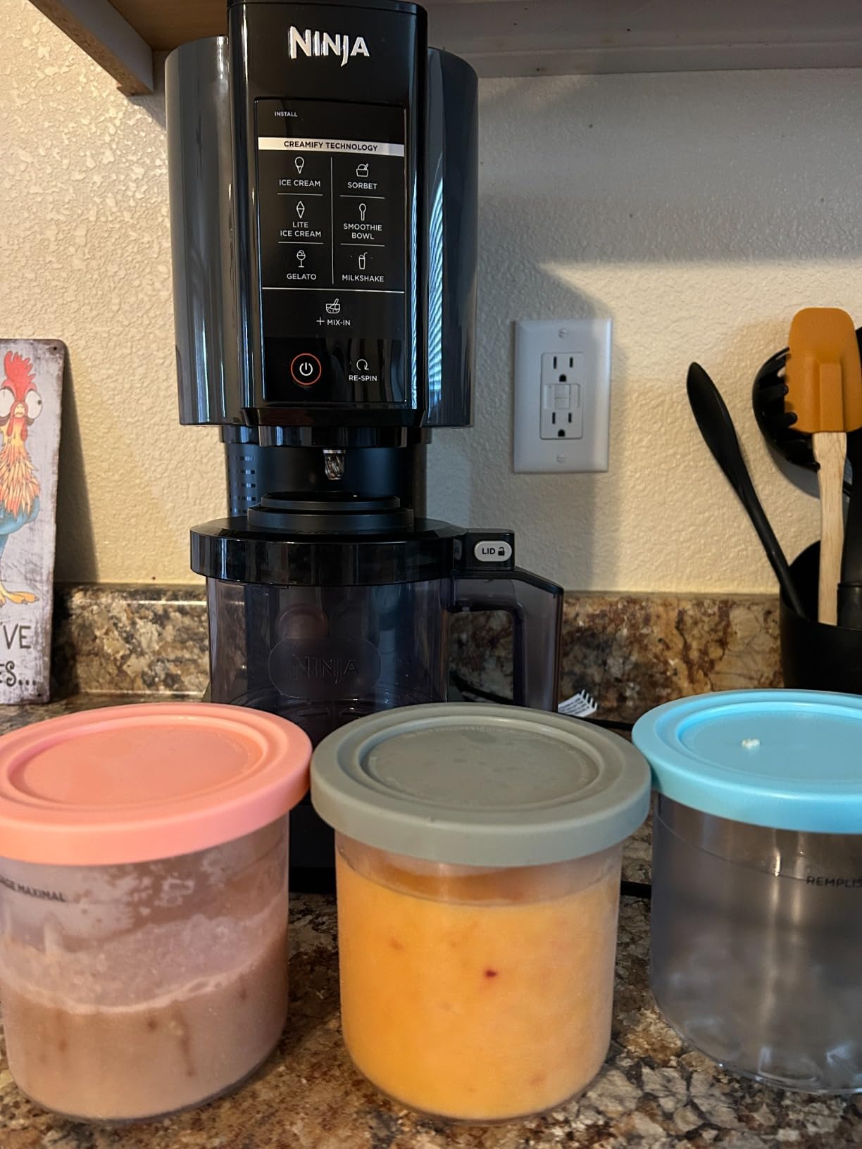 Ninja® CREAMi® 7-in-1 Ice Cream Maker, Ice Cream, Gelato & more, NC299AMZ customer photo 2
