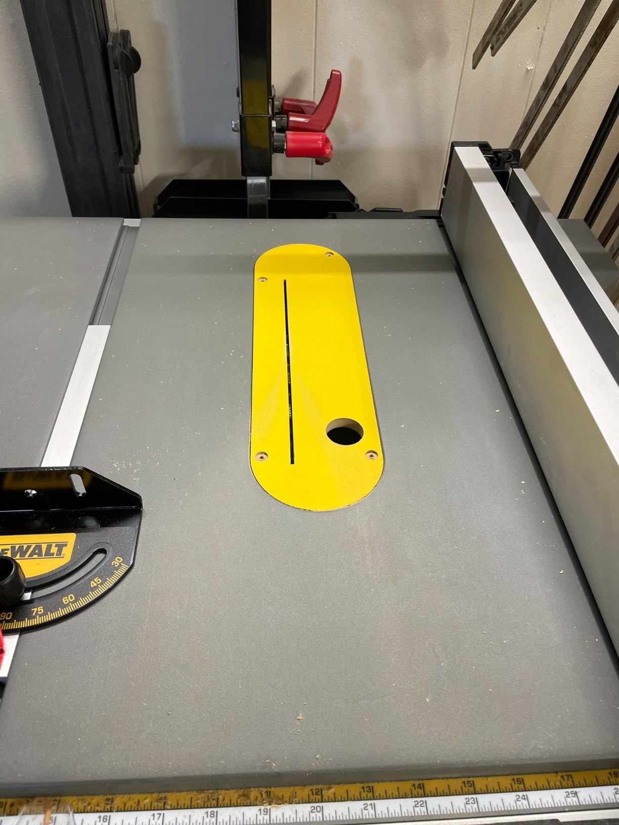 Cncdesigns Zero Clearance Inserts (4-Pack) for DeWalt 744, 745, 746, 7480, 7491 & 7491RS, 7490 Table Saws customer photo 2
