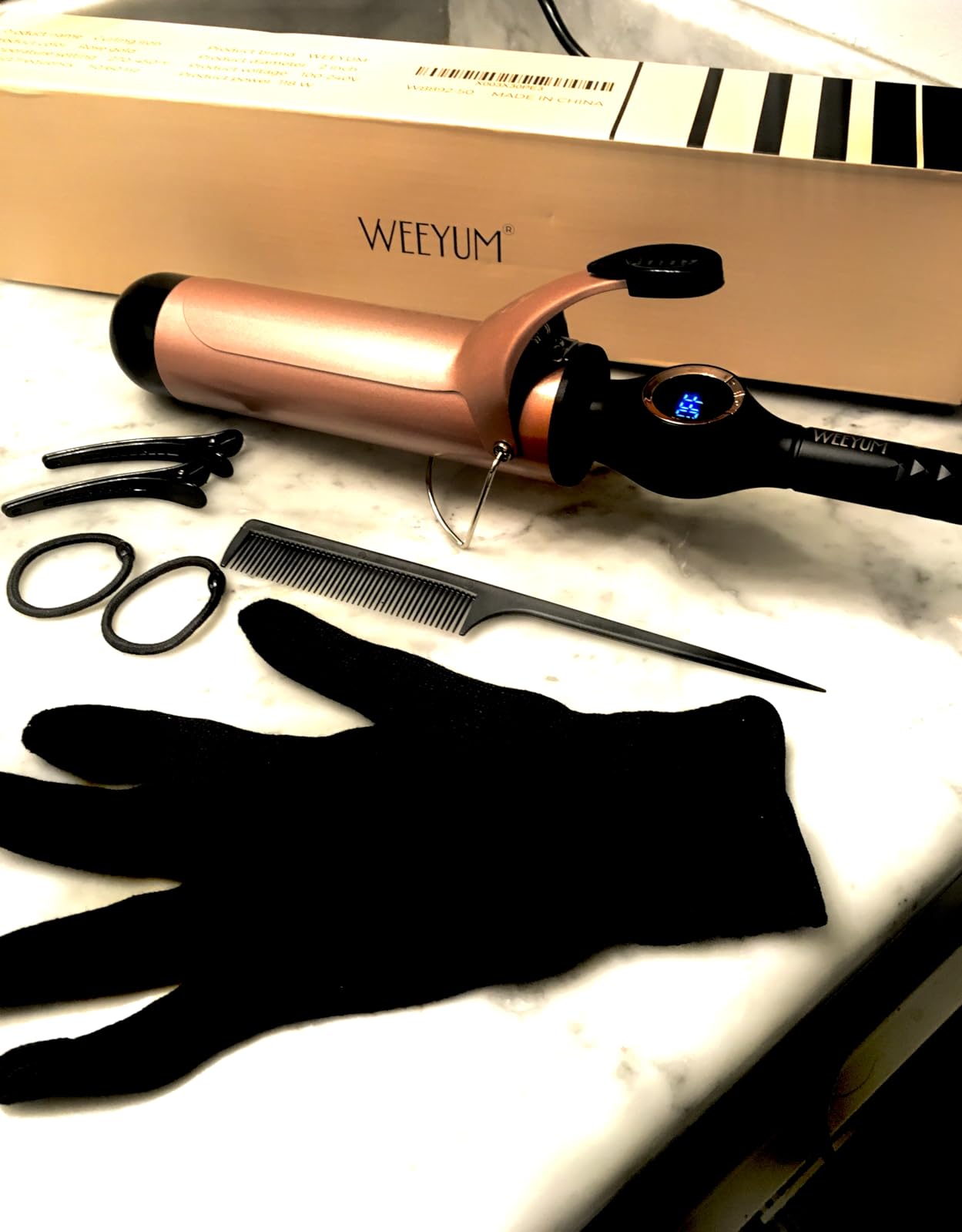 Small Curling Iron 3/8 Inch, Tiny Curling Wand for Short Hair, Dual Voltage customer photo 1