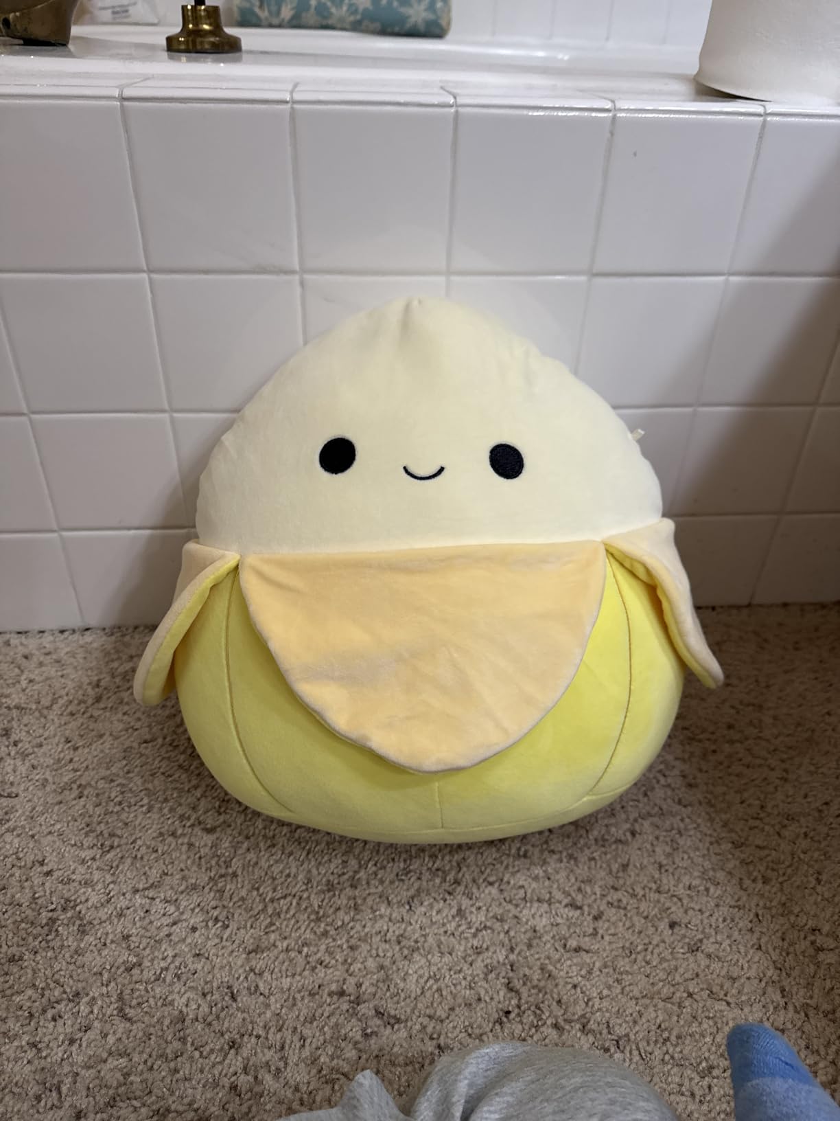 Squishmallows 14-Inch Junie Yellow Banana - Large Ultrasoft Official Kelly Toy Plush customer photo 1