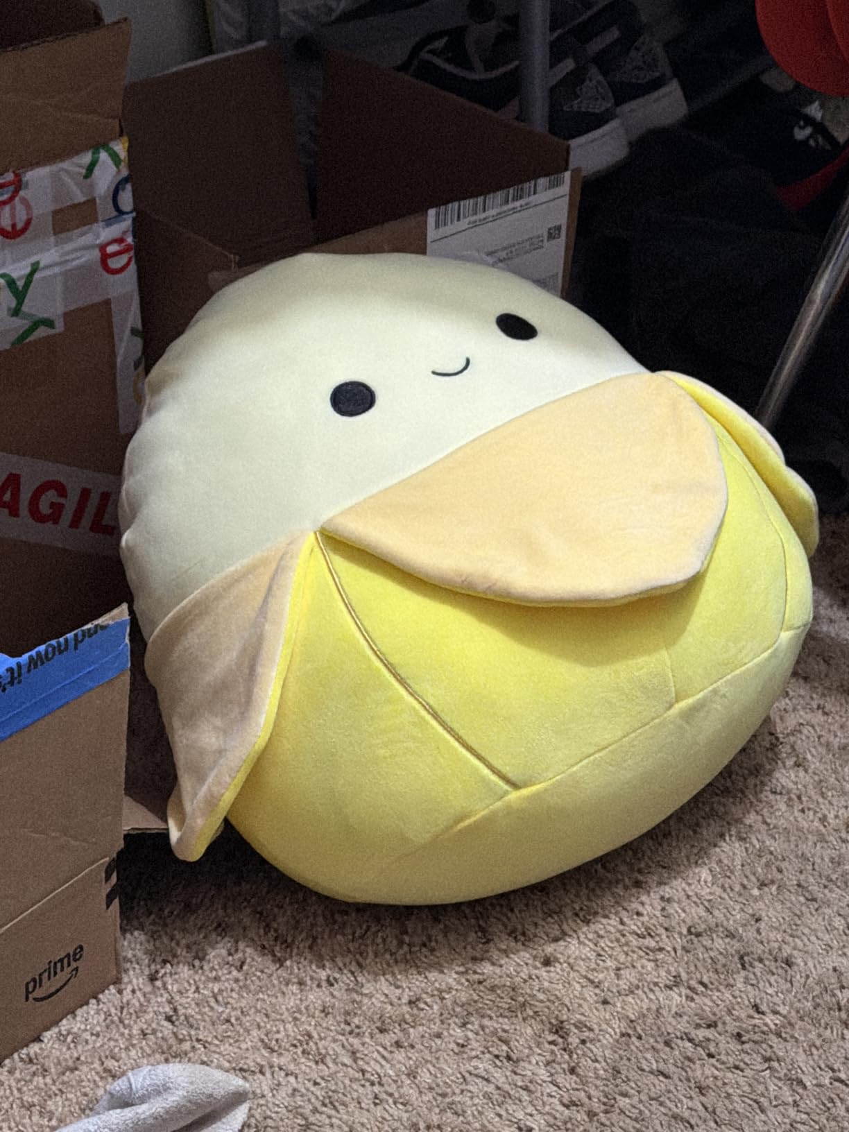 Squishmallows 14-Inch Junie Yellow Banana - Large Ultrasoft Official Kelly Toy Plush customer photo 2
