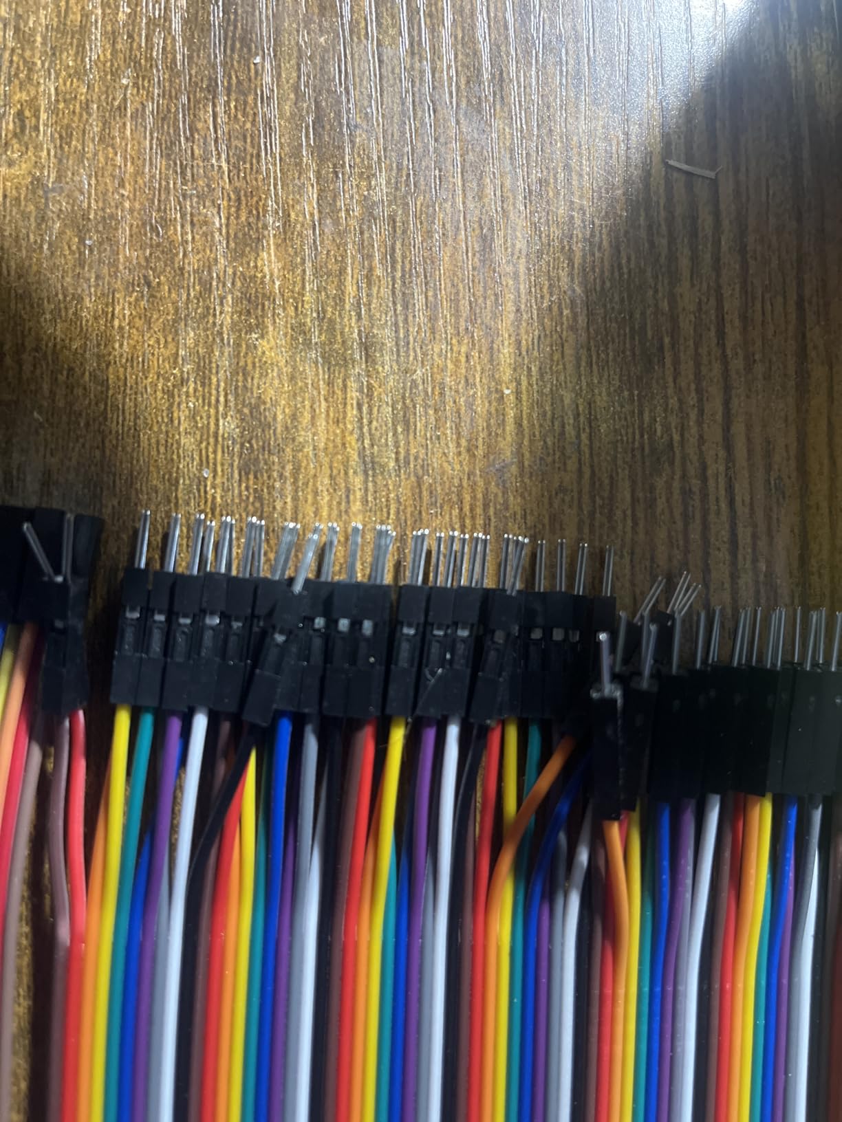 WWZMDiB Breadboard Jumper Wires Compatible with for Arduino Raspberry Pi ESP32 Multicolored Dupont Cable Wire (120 pin Assorted (40pin F-F/40pin M-M/40pin M-F), 8 inches (20cm)) customer photo 2