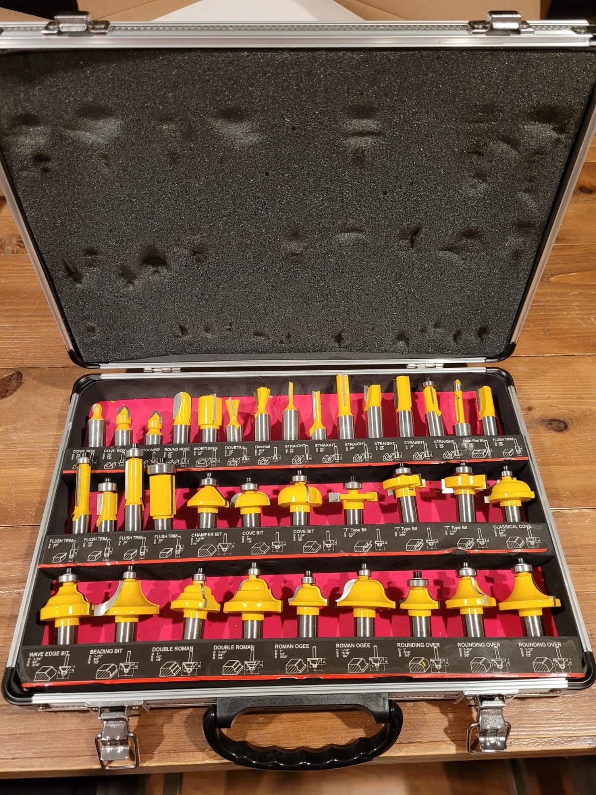 Router Bits 1/4 Inch Shank - BAIDETS 35Pcs 1/4