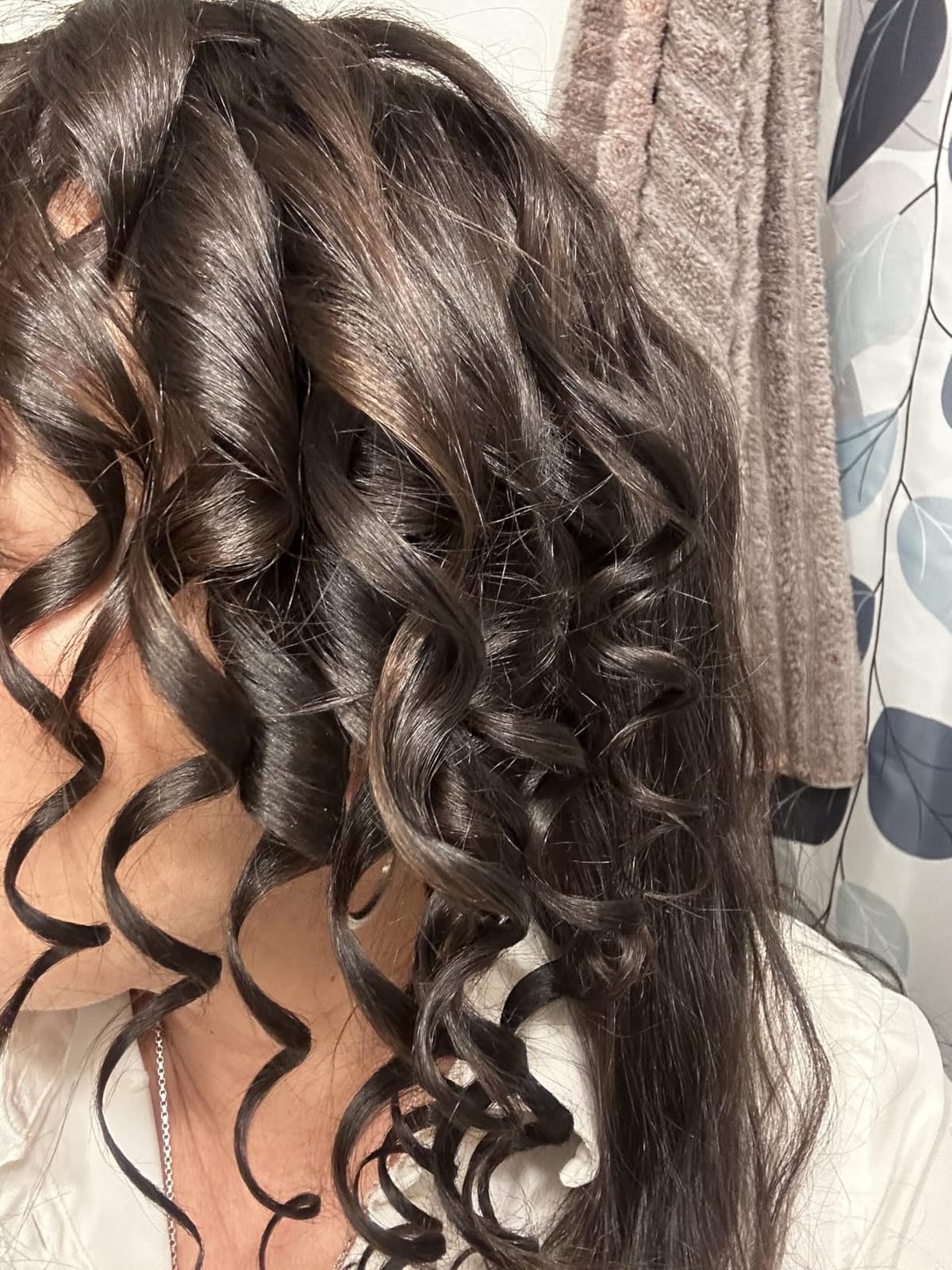 3/4-1 1/4 Inch Ceramic Tapered Curling Wand for Short Hair, Curling Iron customer photo 1