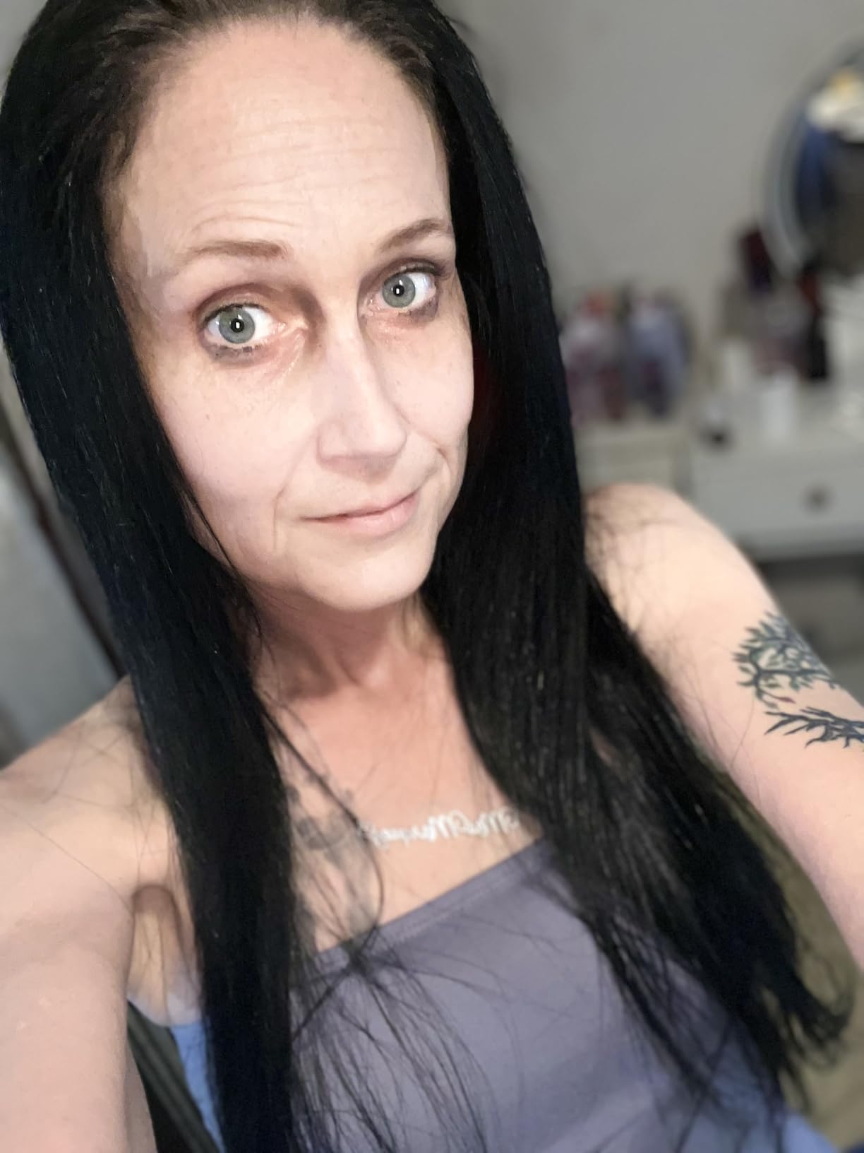 L'ANGE HAIR Le Ceramique 1-Pass Flat Iron Hair Straightener | Fast Heating Ceramic Flat Iron | Best Hot Tools Professional Hair Straightener to Lock in Moisture & Shine | (Blush) customer photo 2