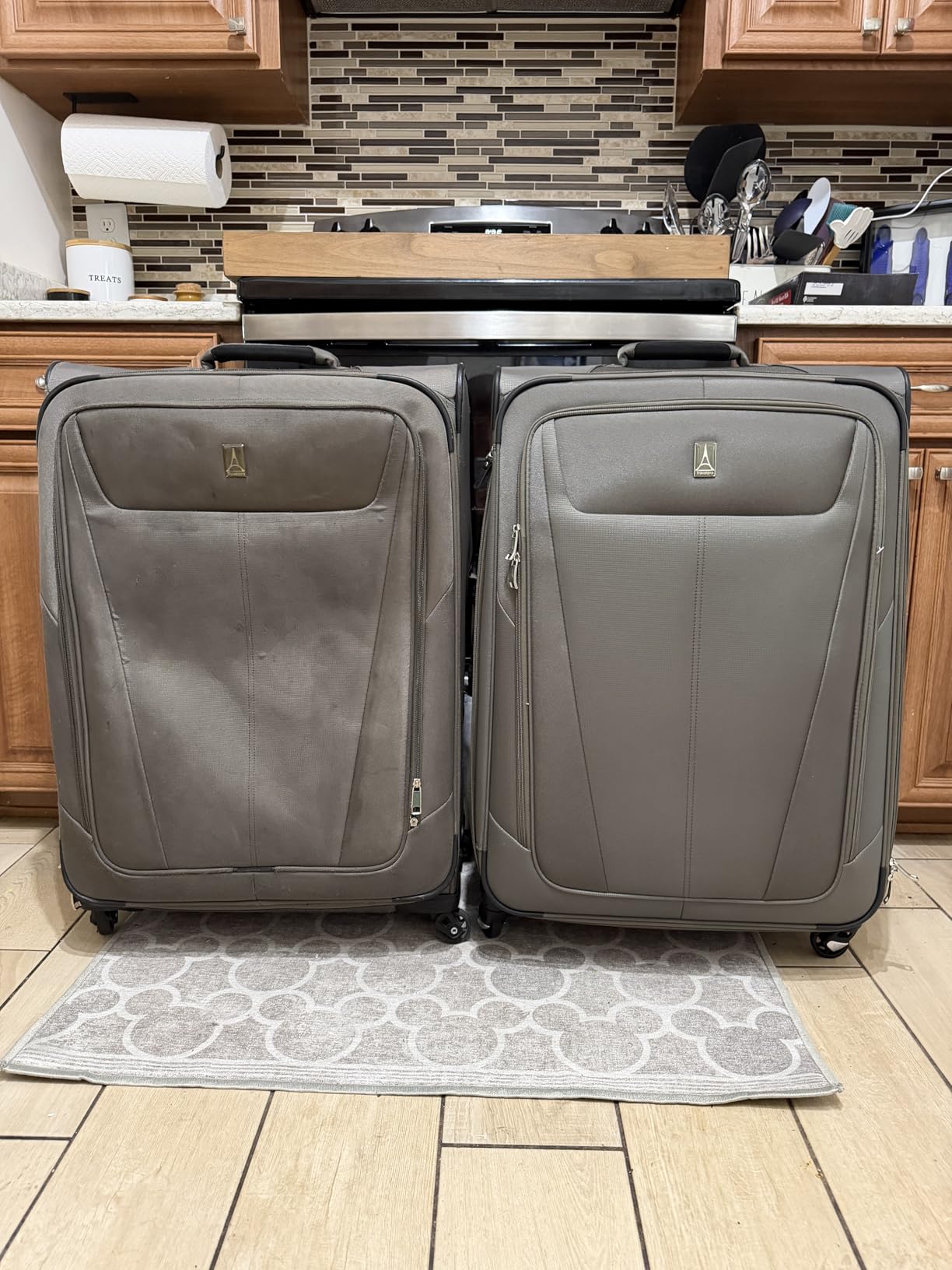 Travelpro Maxlite 5 Softside Carry-On Luggage Spinner, Orchid Pink, 21-Inch customer photo 1