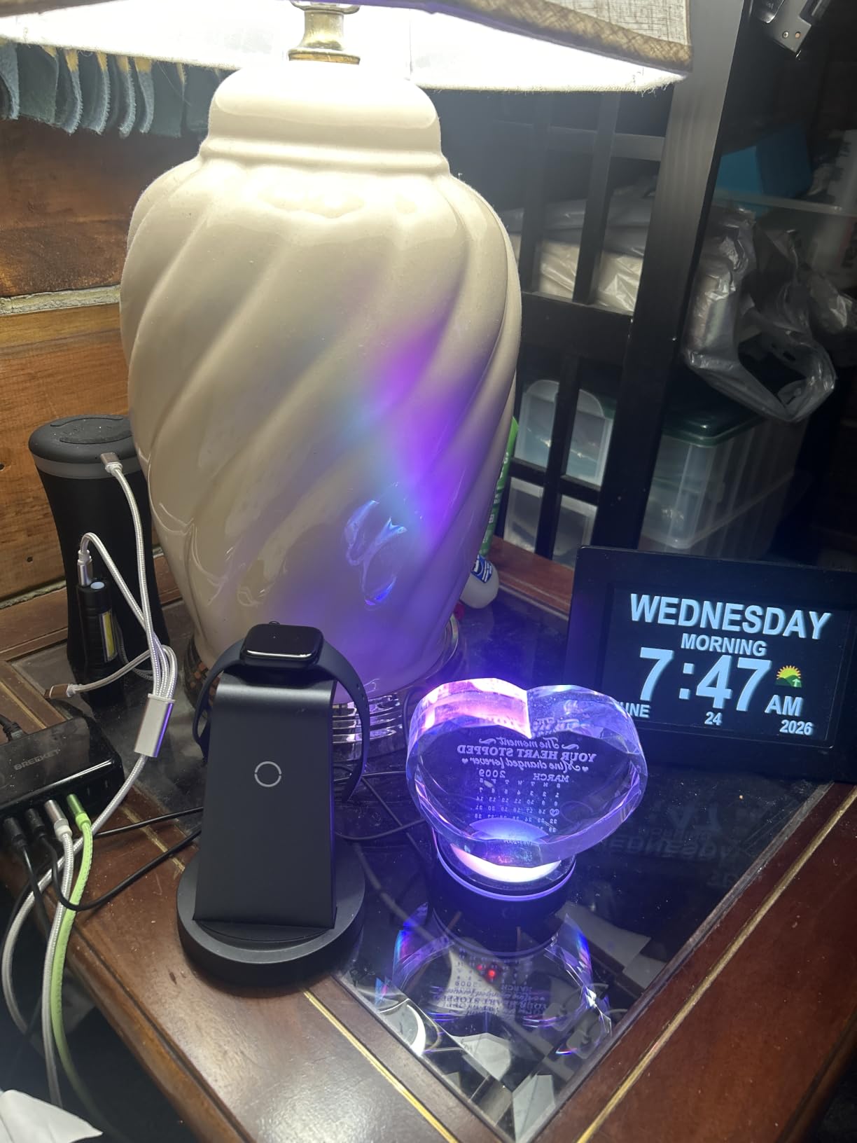 Anlmz 3 in 1 Charging Station - Wireless Charger for Apple Multiple Devices customer photo 1