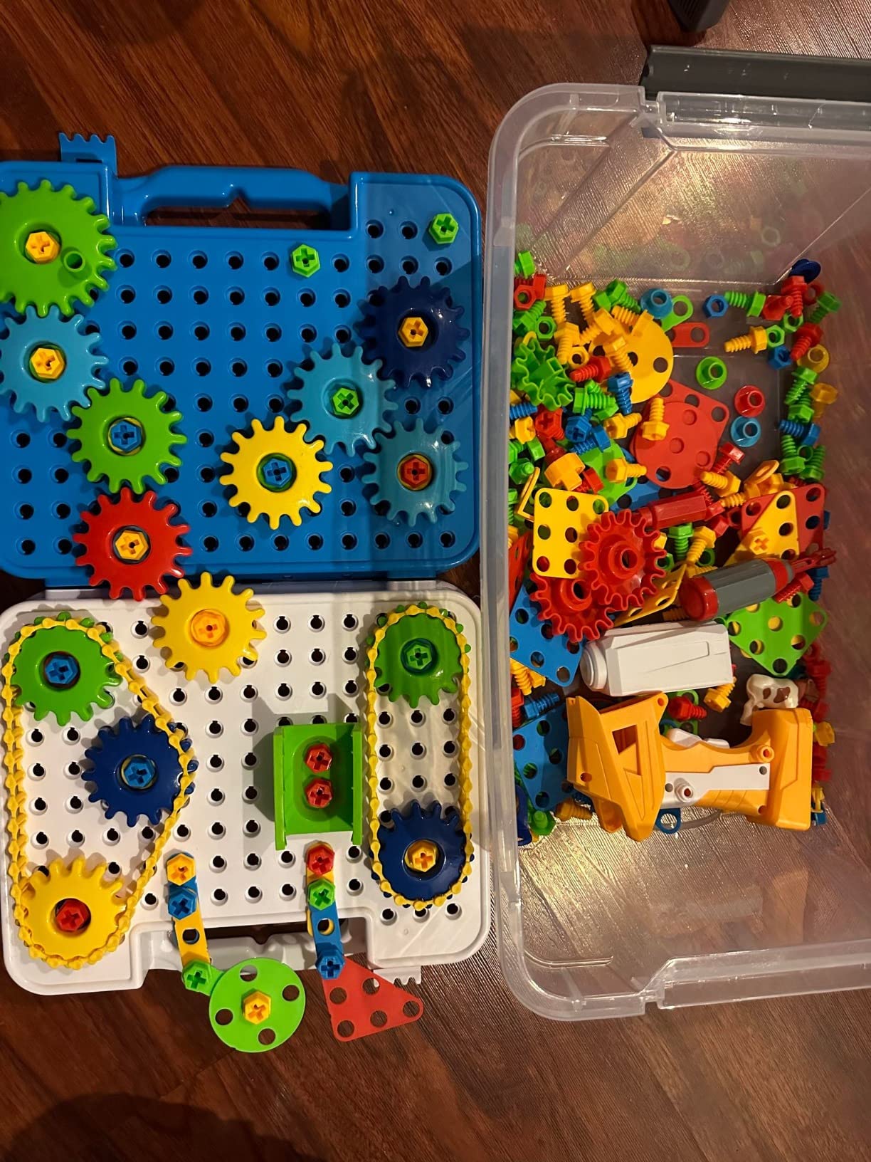 Gears toys for Kids Ages 4-8, STEM Educational Toys Gears Building Toy Set customer photo 1