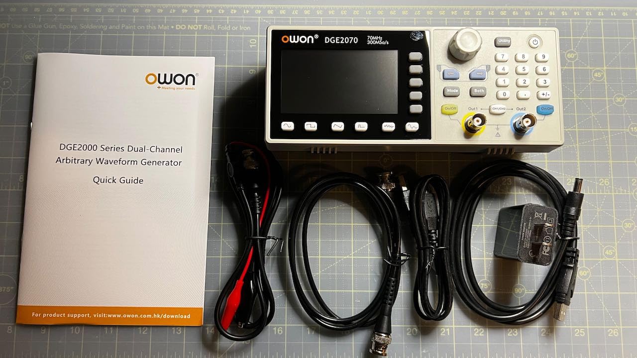Dual-Channel Arbitrary Waveform Function Generator, 70MHz, 300MSa/s, 14-Bit customer photo 2