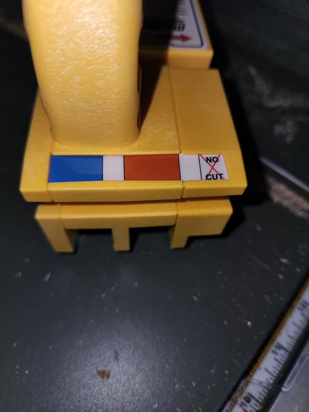 MICROJIG GRR-RIPPER 2GO Push Block for Routers, Jointers, Band and Table Saws, Woodworking Tool, Extreme Grip, GR2-GO, Yellow/Green customer photo 1