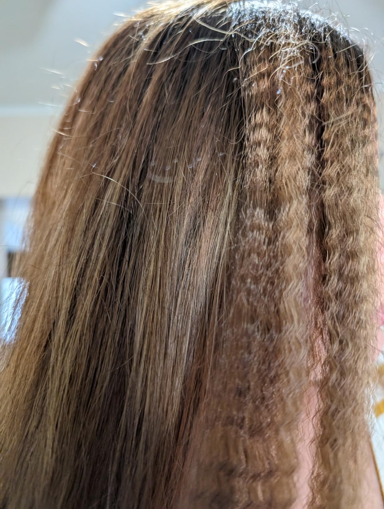 SAOSA Hair Crimper, Ceramic Crimping Iron for Root Volume & 80s Stylish customer photo 2