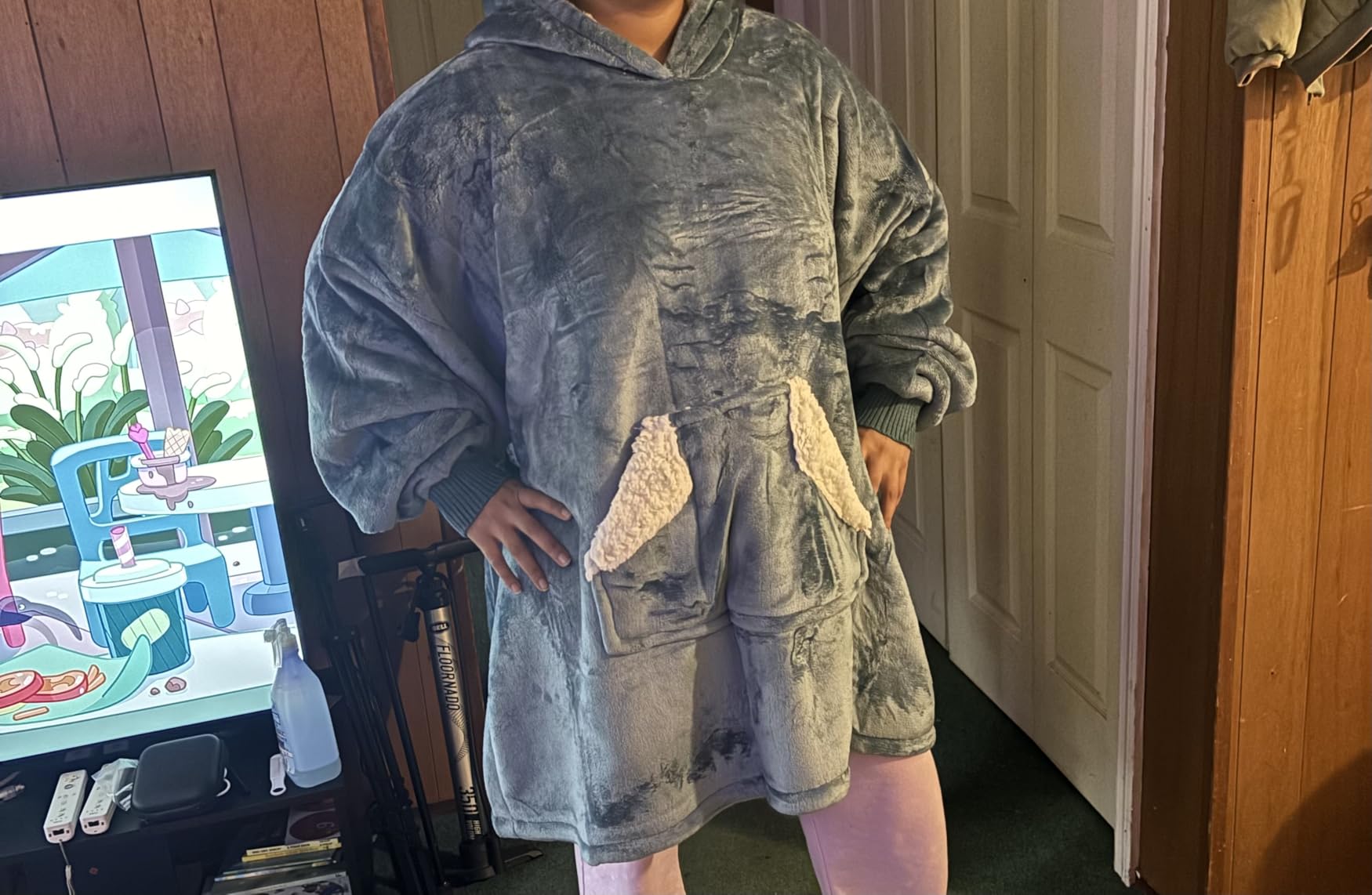 Touchat Wearable Blanket customer photo 1