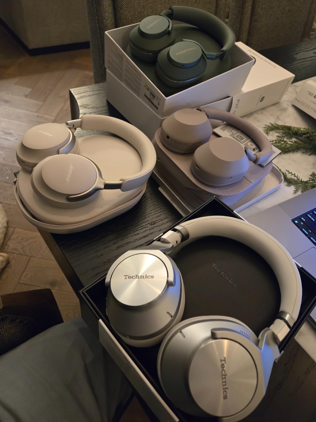 Sony WH-1000XM5 Premium Noise Cancelling Wireless Headphones, Midnight Blue customer photo 2
