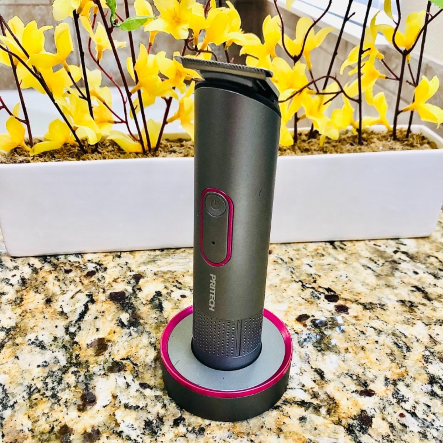 Manscape Body Hair Trimmer for Men, Waterproof Nick-Free Pubic Hair Trimmer customer photo 1