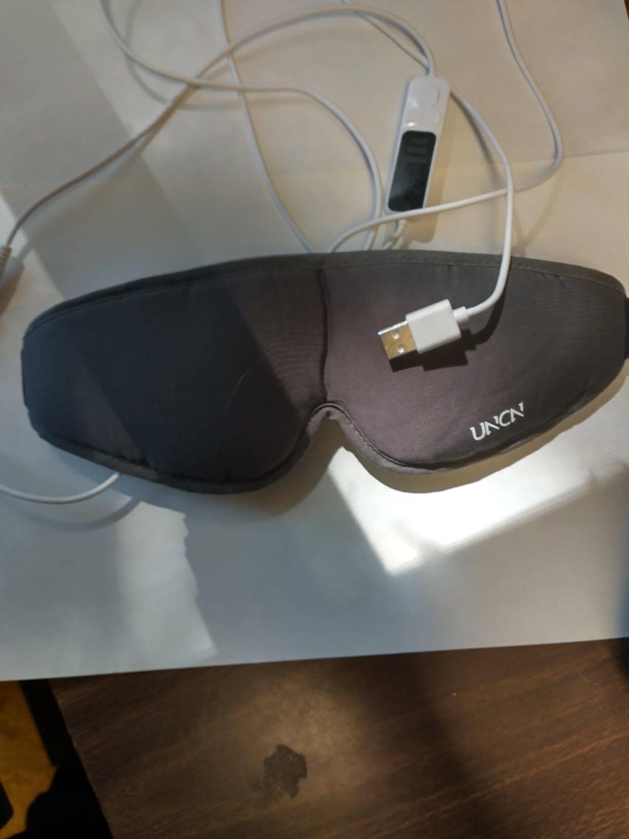 Eye Massager with Heat, Massaging Eye Mask customer photo 2