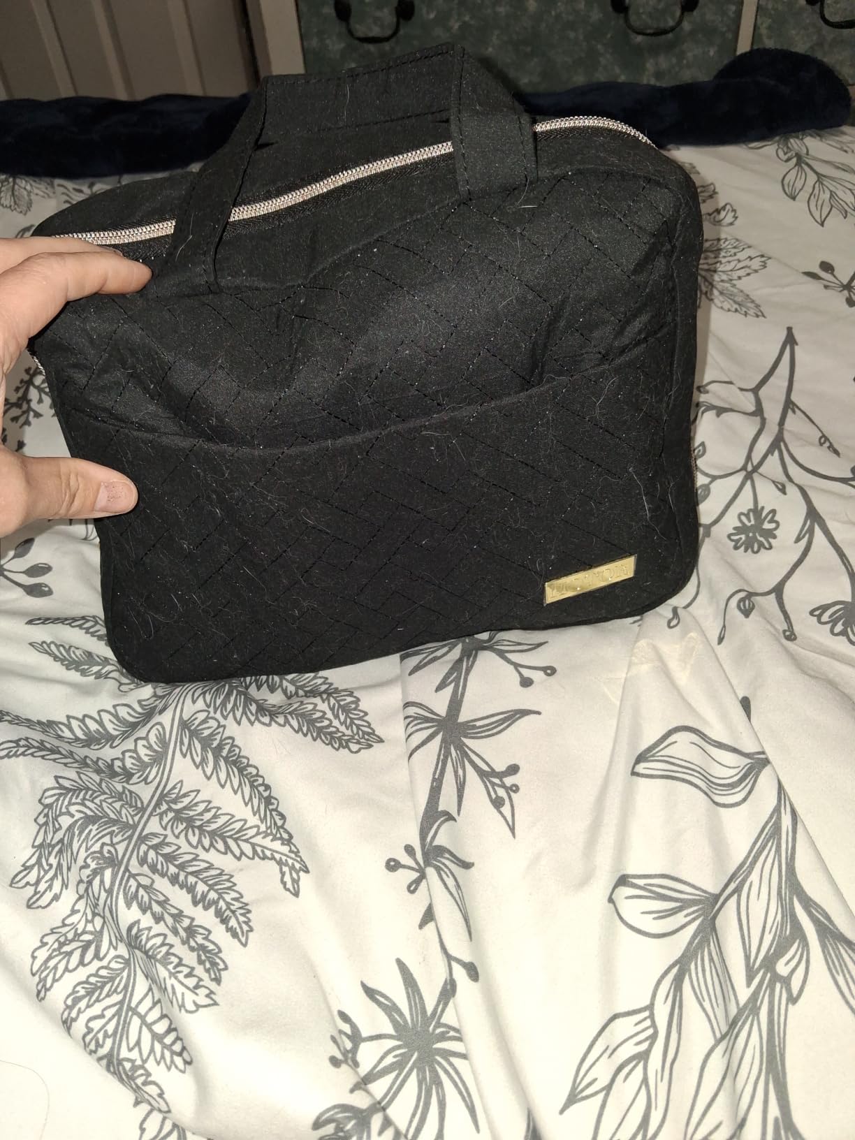 HOTOR Hanging Travel Toiletry Bag Women Men Essentials Black customer photo 2