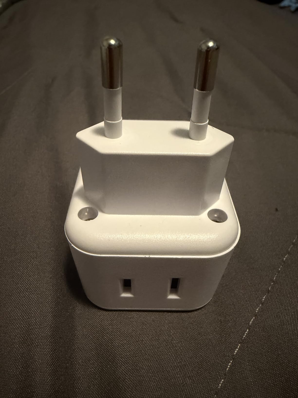 European Travel Plug Adapter, International Power Adapter, US to Europe customer photo 1