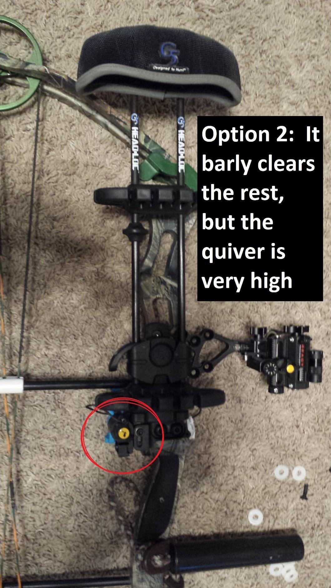 G5 OUTDOORS Head-Loc Quiet Low-Profile Archery 6-Arrow Quiver with Exo-Flex Hood for Bow Hunting and Target Practicing | Adjustable Mount customer photo 1